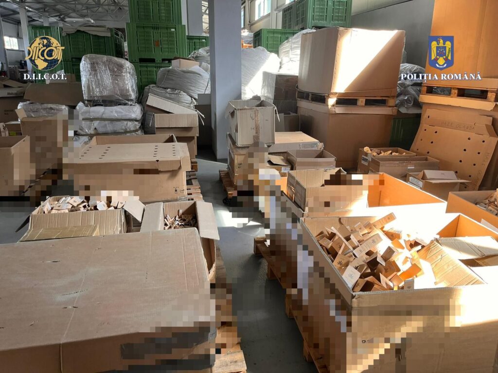 Amplă acțiune a DIICOT pentru destructurarea unei grupări care producea și vindea, ilegal, țigări electronice de tip “vape”