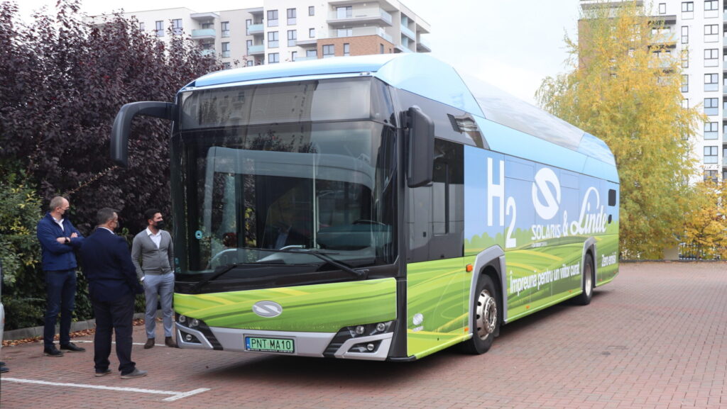 Proiect unic în România: Clujul va cumpăra autobuze pe hidrogen